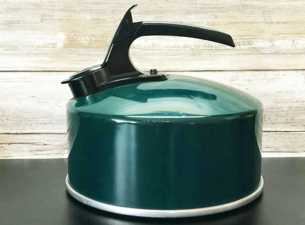 Vintage Mirro Whistling Tea Kettle