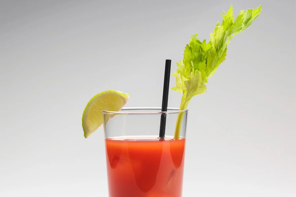 Bloody mary cocktail