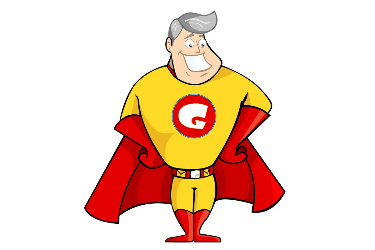 super hero grandpa