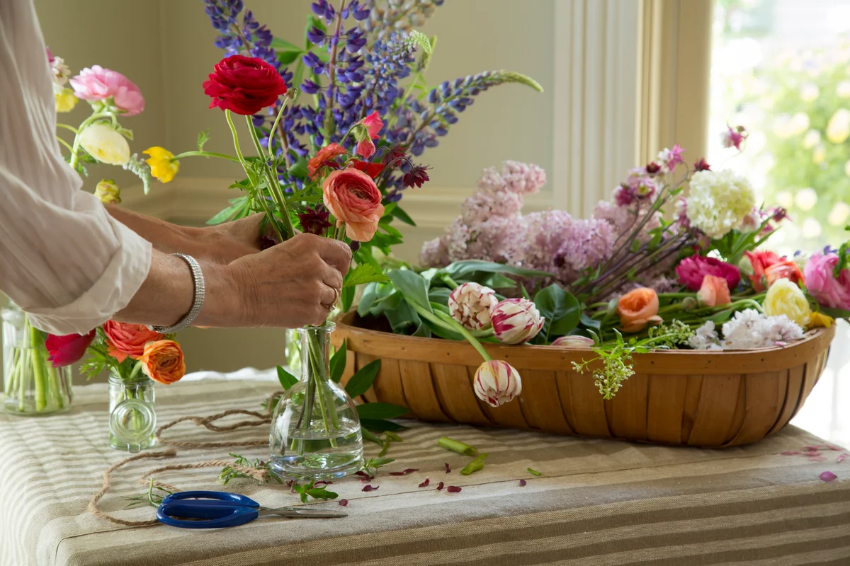 flower arrangement party