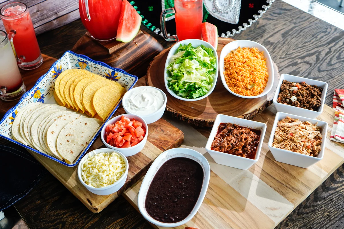 fiesta taco buffet