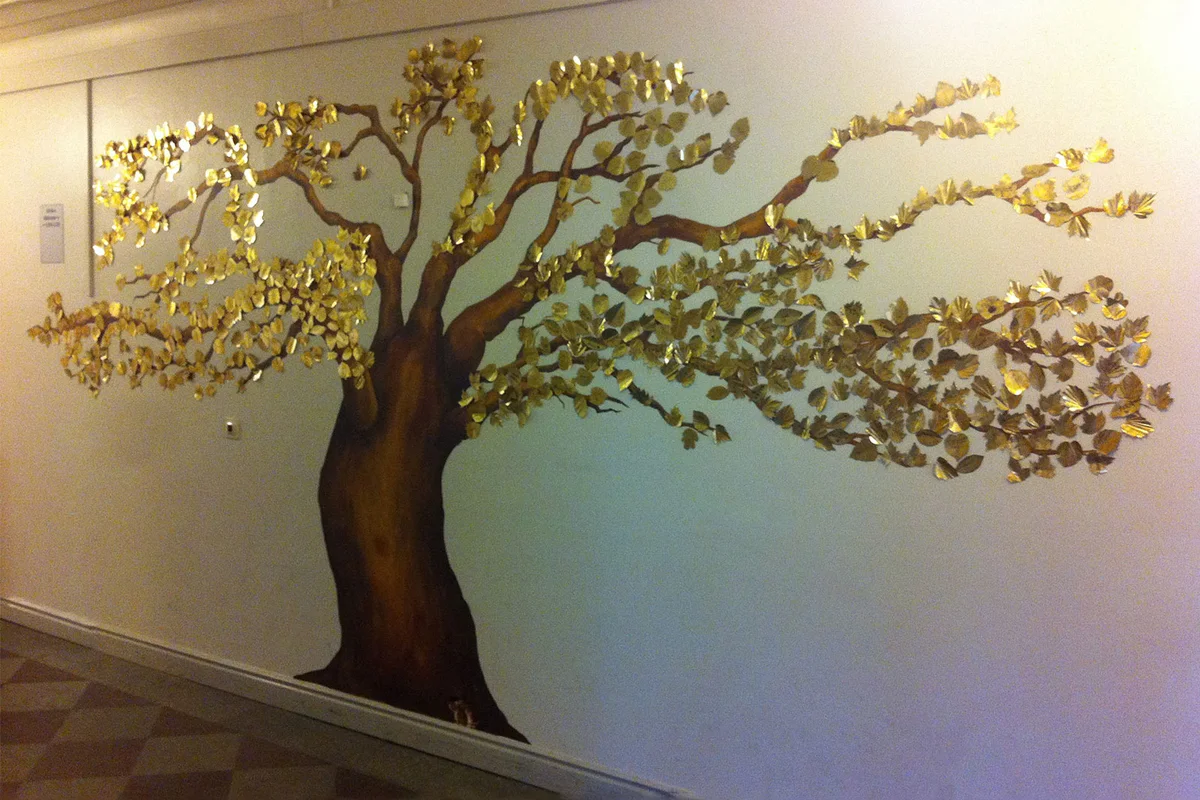 tree of life donation wall