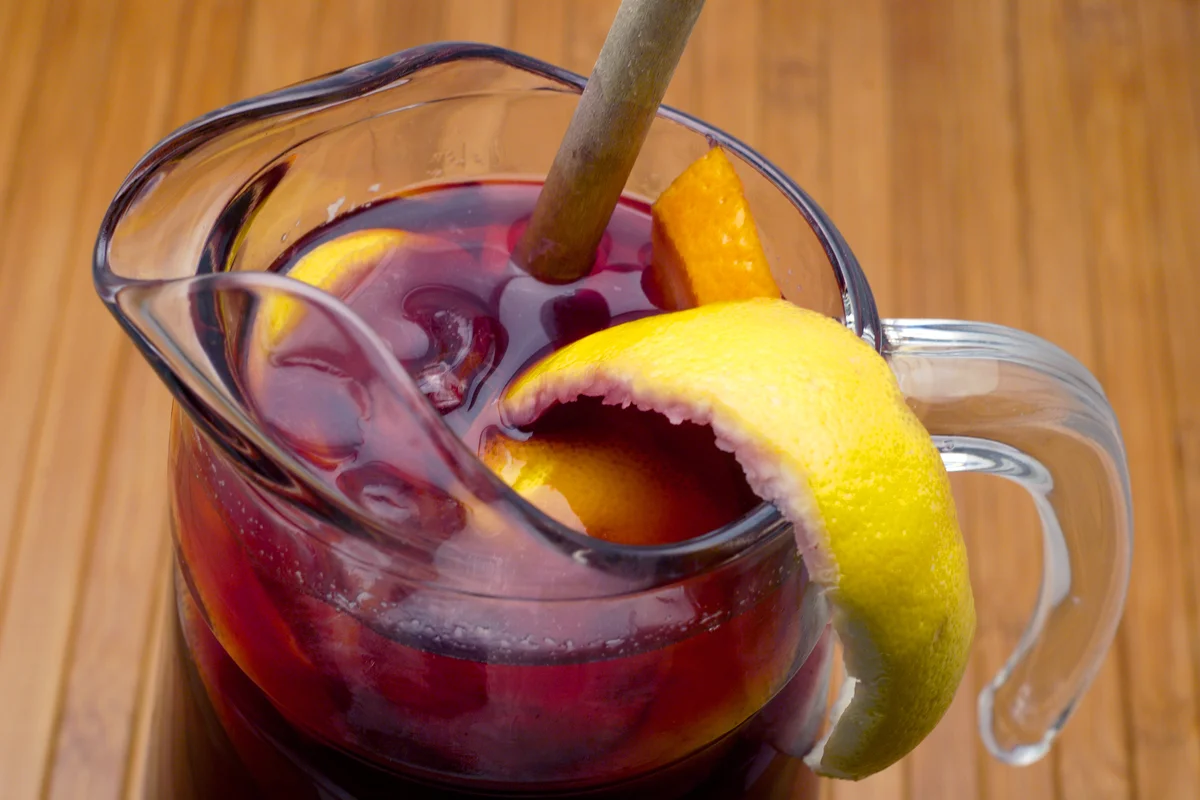 Popular Spanish refreshing drink Zurracapote