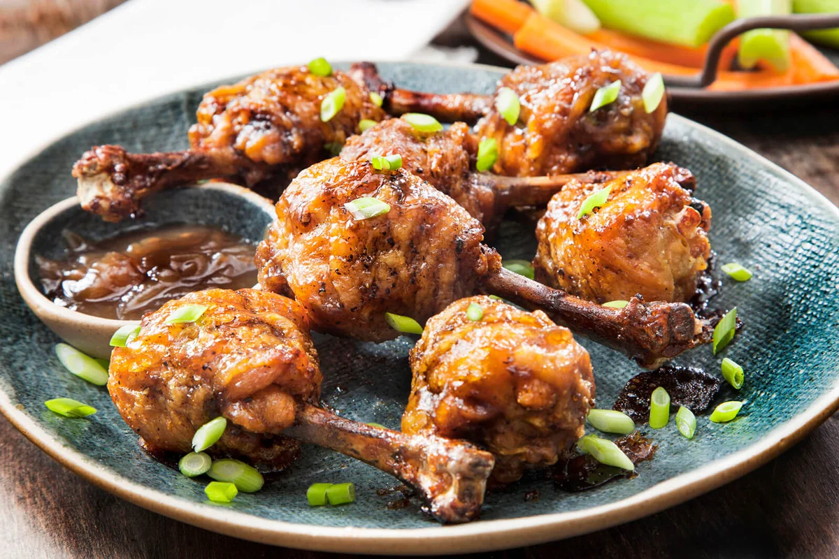 Honey Garlic Lollipop Chicken Wings