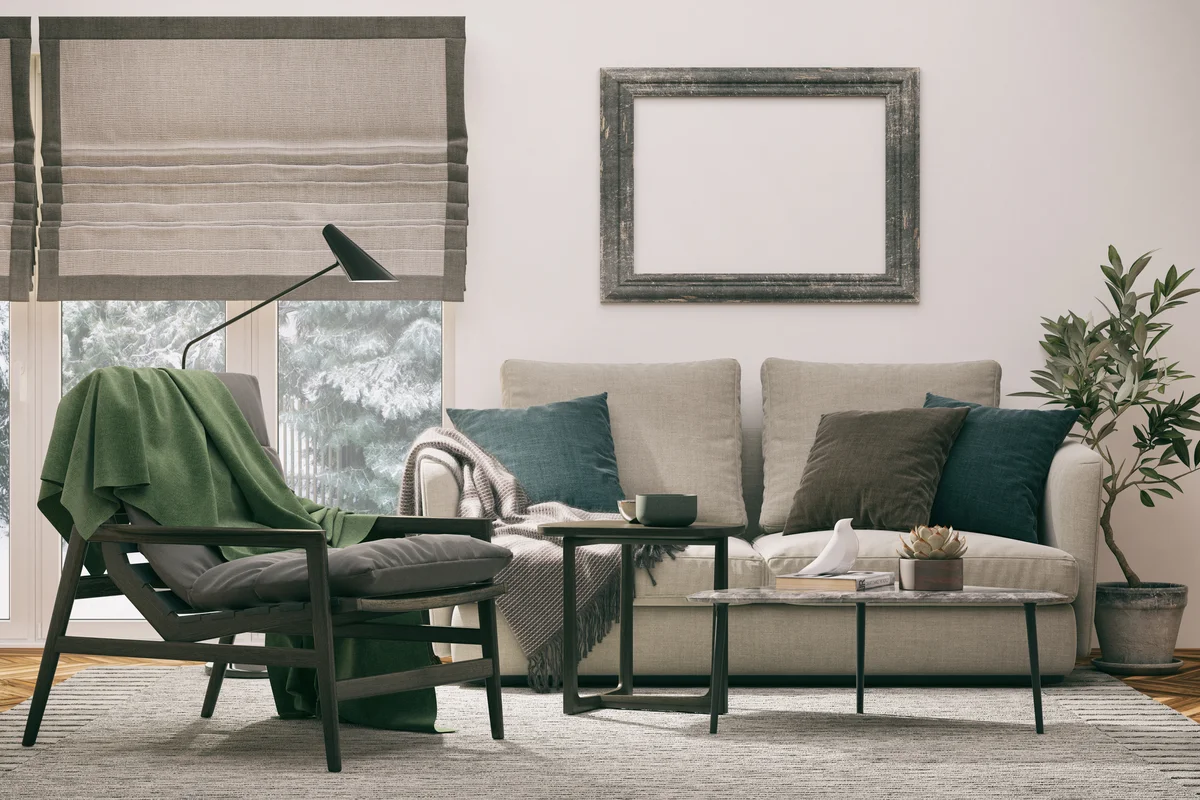 beige living room
