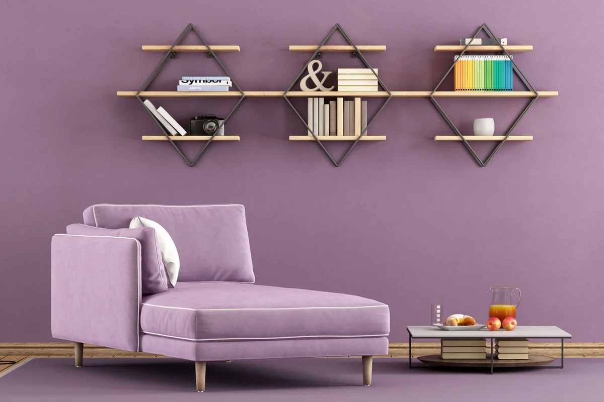 lavender chaise lounge