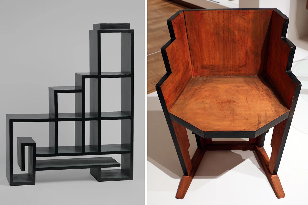 Paul T. Frankl chair and table