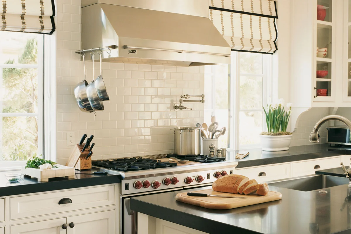 off white kitchen