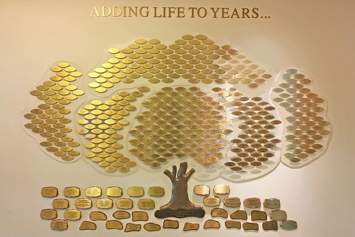 Tree of Life from W&E Baum designer and manufacturer of recognition and memorial products