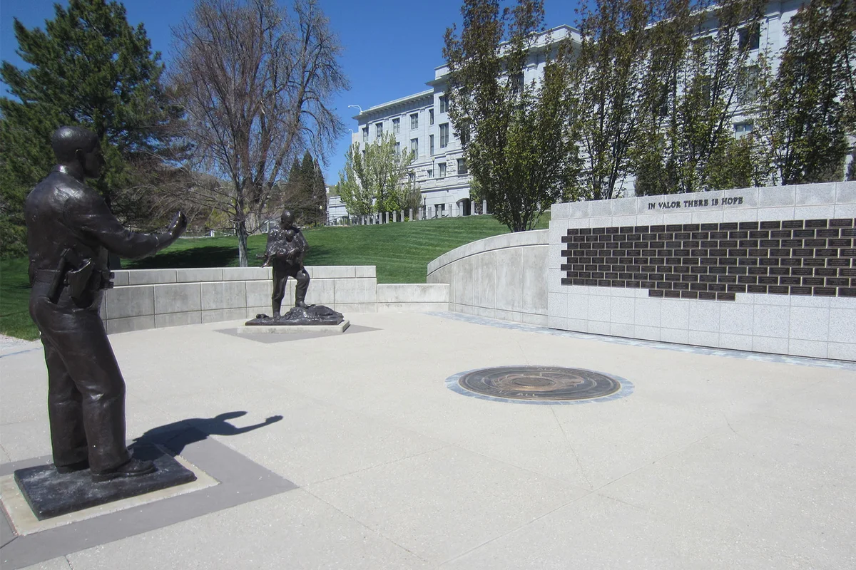 Utah Law Enforcement Officer Memorial Salt Lake City