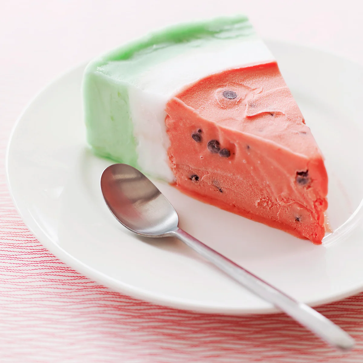 Watermelon Ice Cream Cake