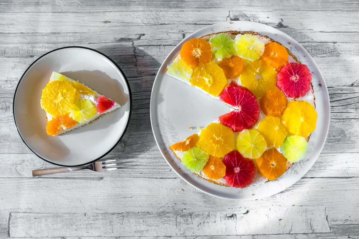 Citrus fruit cake