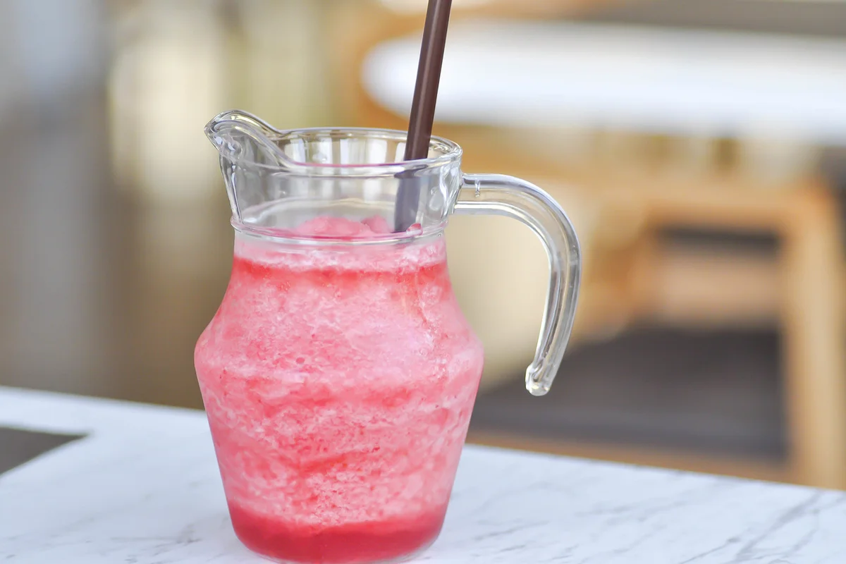 Sherbet Punch with Ginger Ale