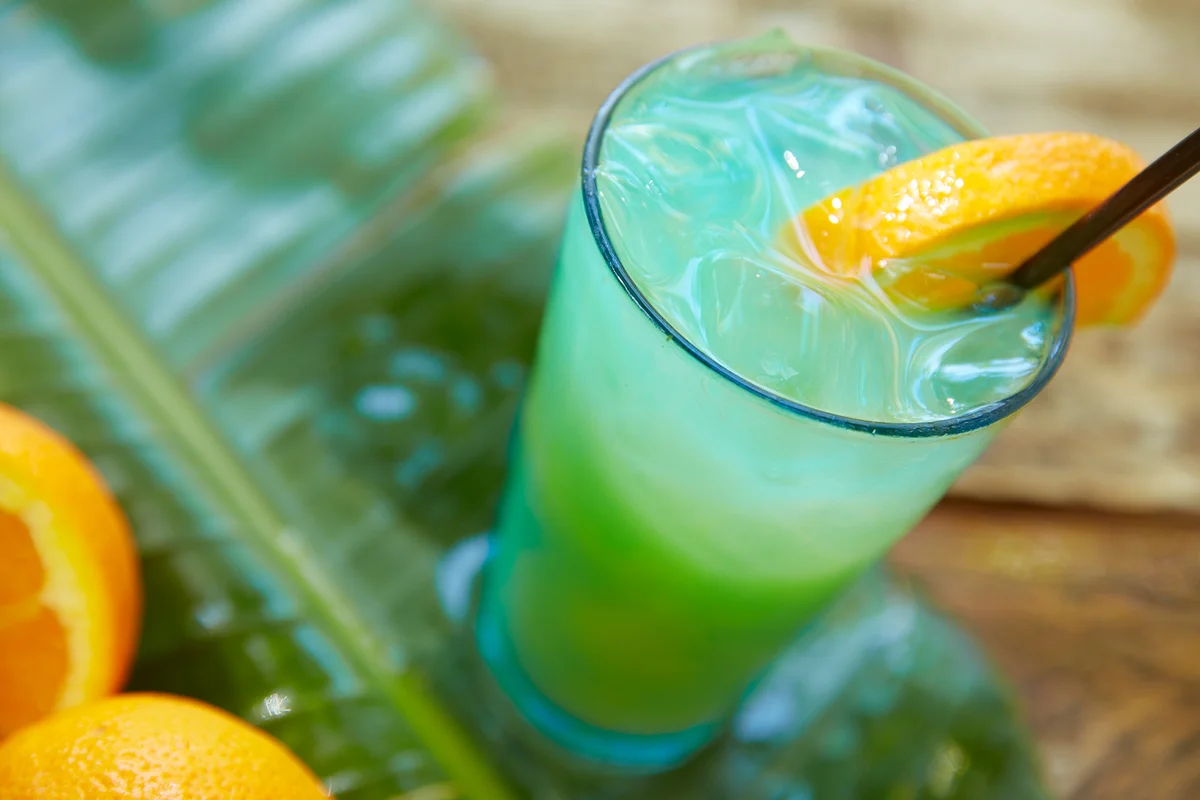 Hypnotic Blue Hawaii Cocktail