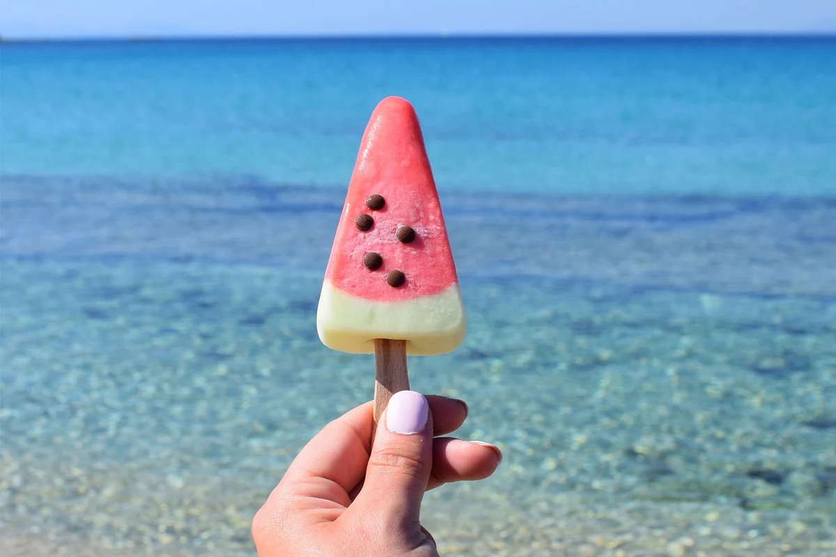 watermelon popsicle