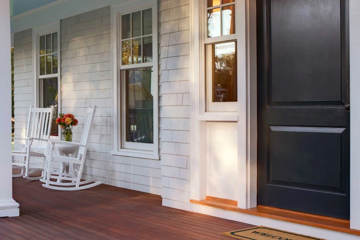 farmhouse rocking chairs front porch