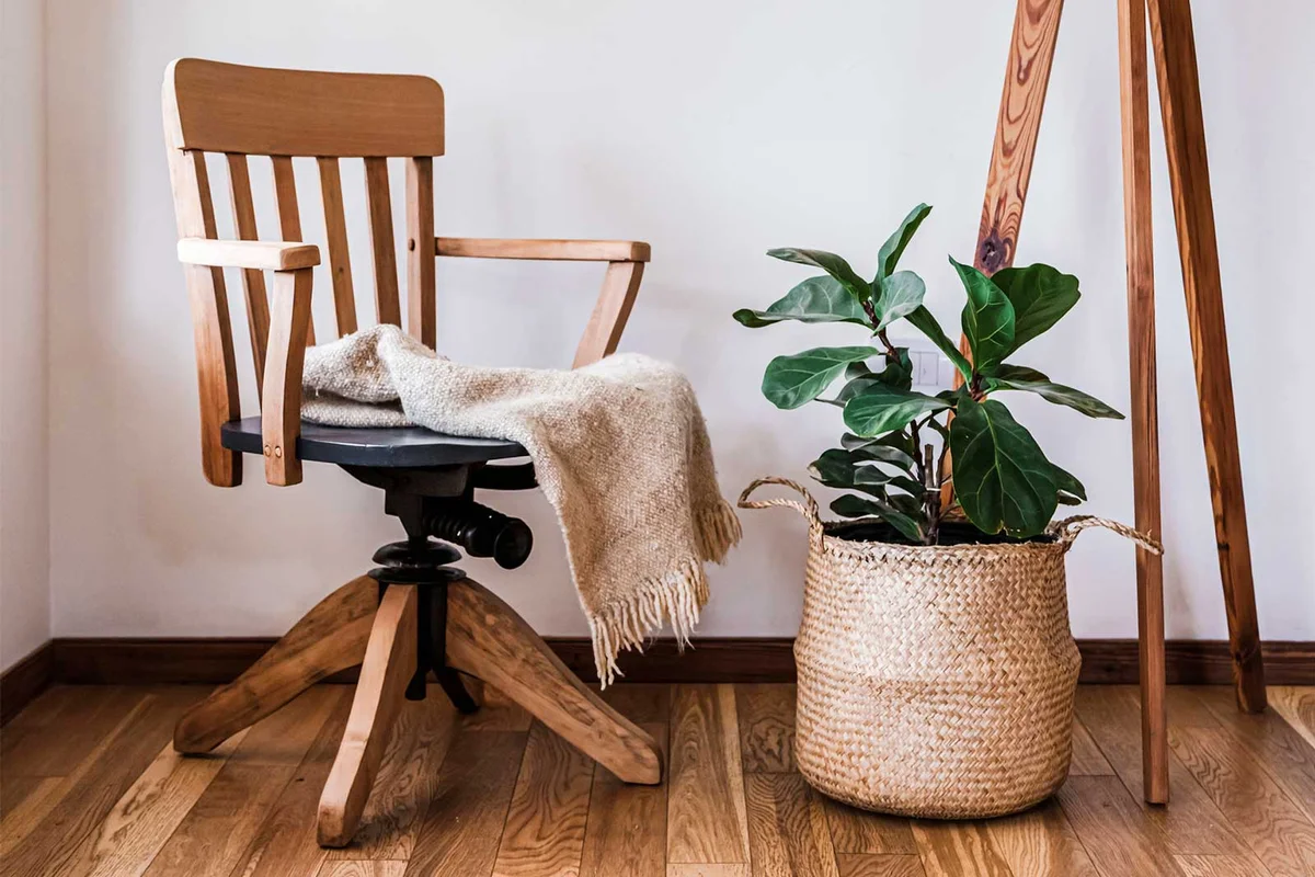 antique office chair