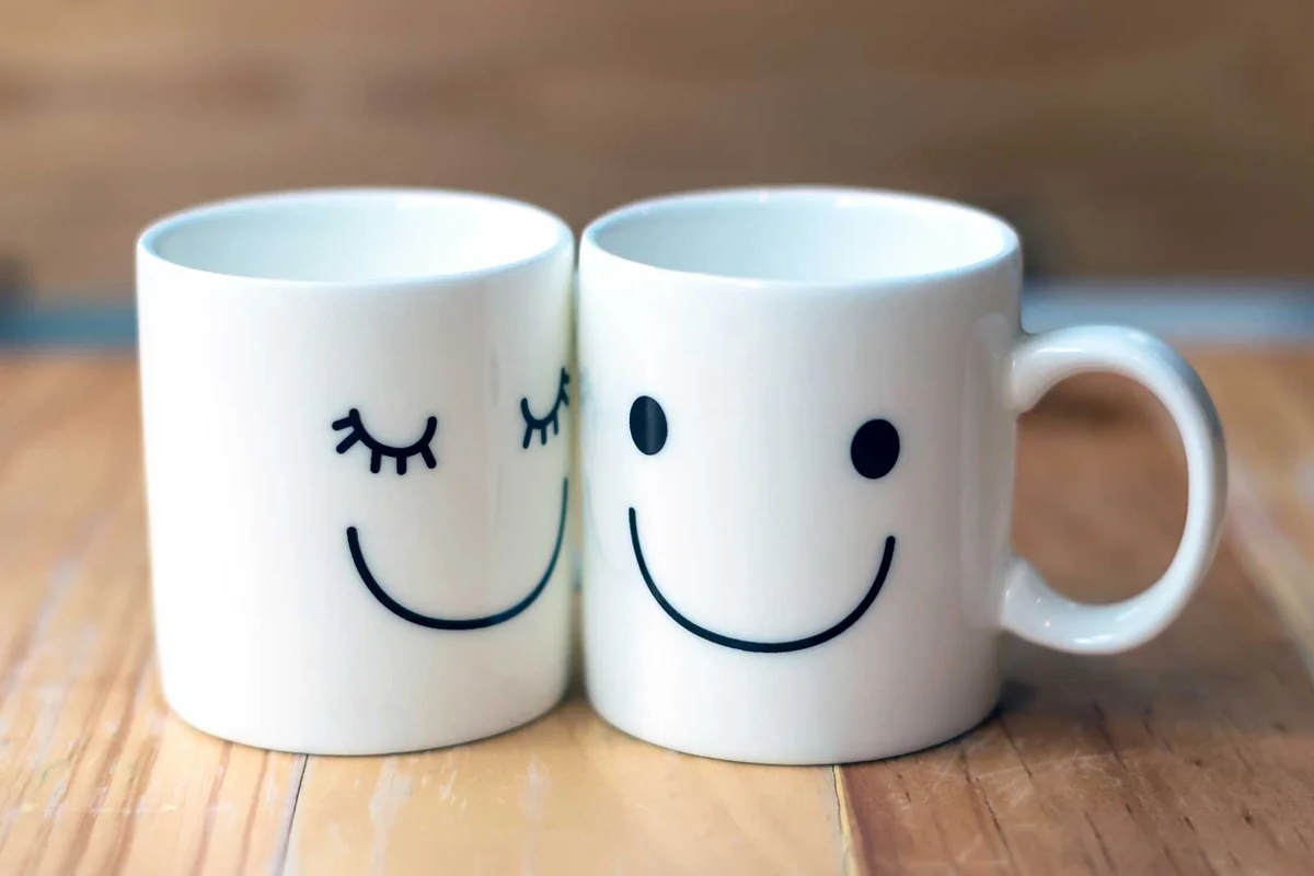 pair of coffee mugs