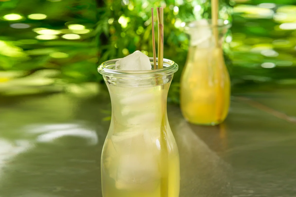 Whiskey and Iced Green Tea