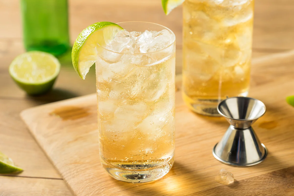 Rum and Ginger Ale