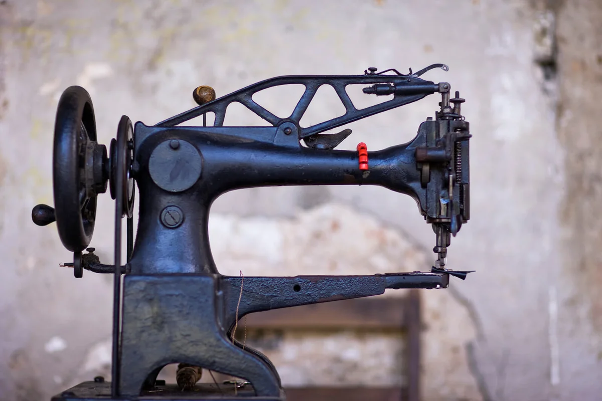 Antique sewing machine