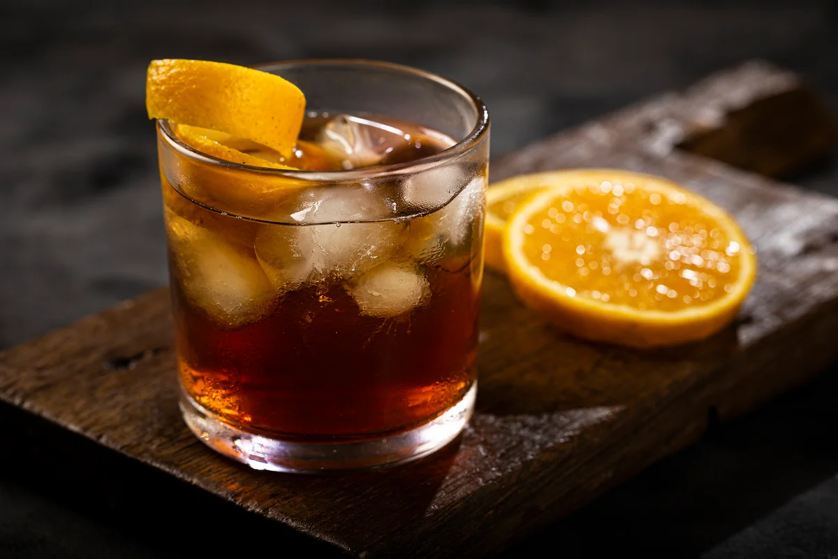 Oaxaca Old-Fashioned cocktail