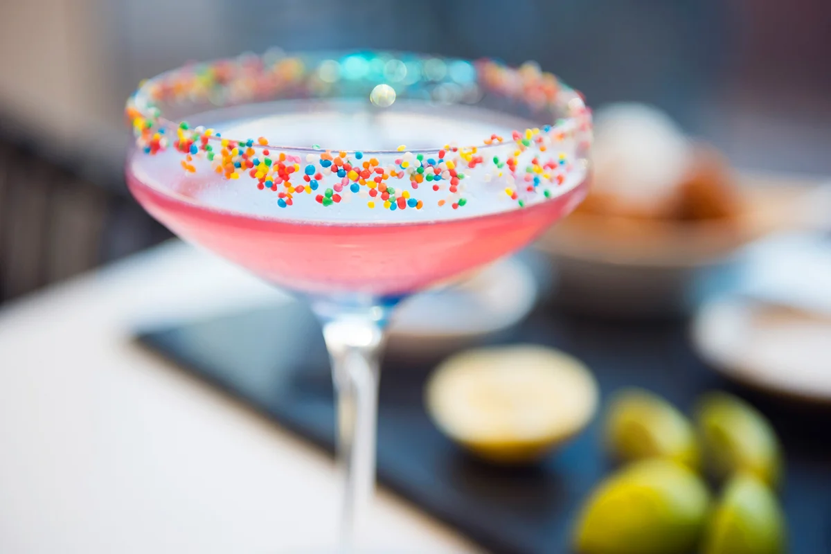 Pink Birthday Cake