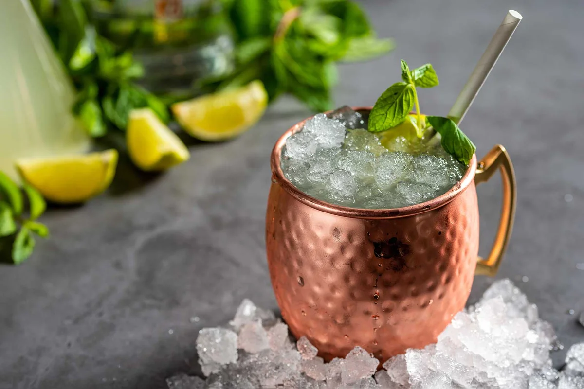 mezcal mule cocktail