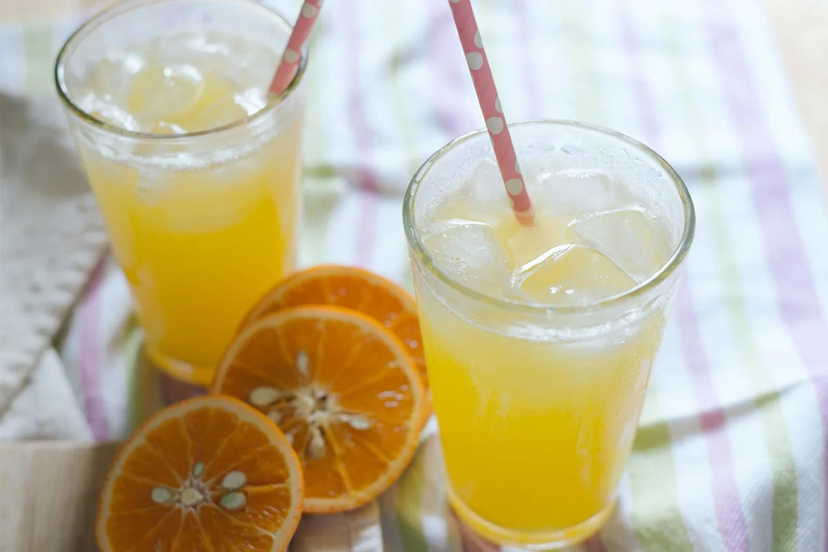creamsicle in a glass