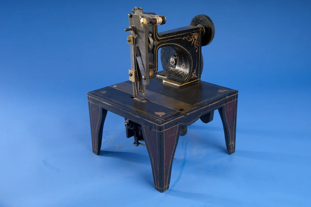 Singer Sewing Machine Patent Model, No. 8,294, 1851