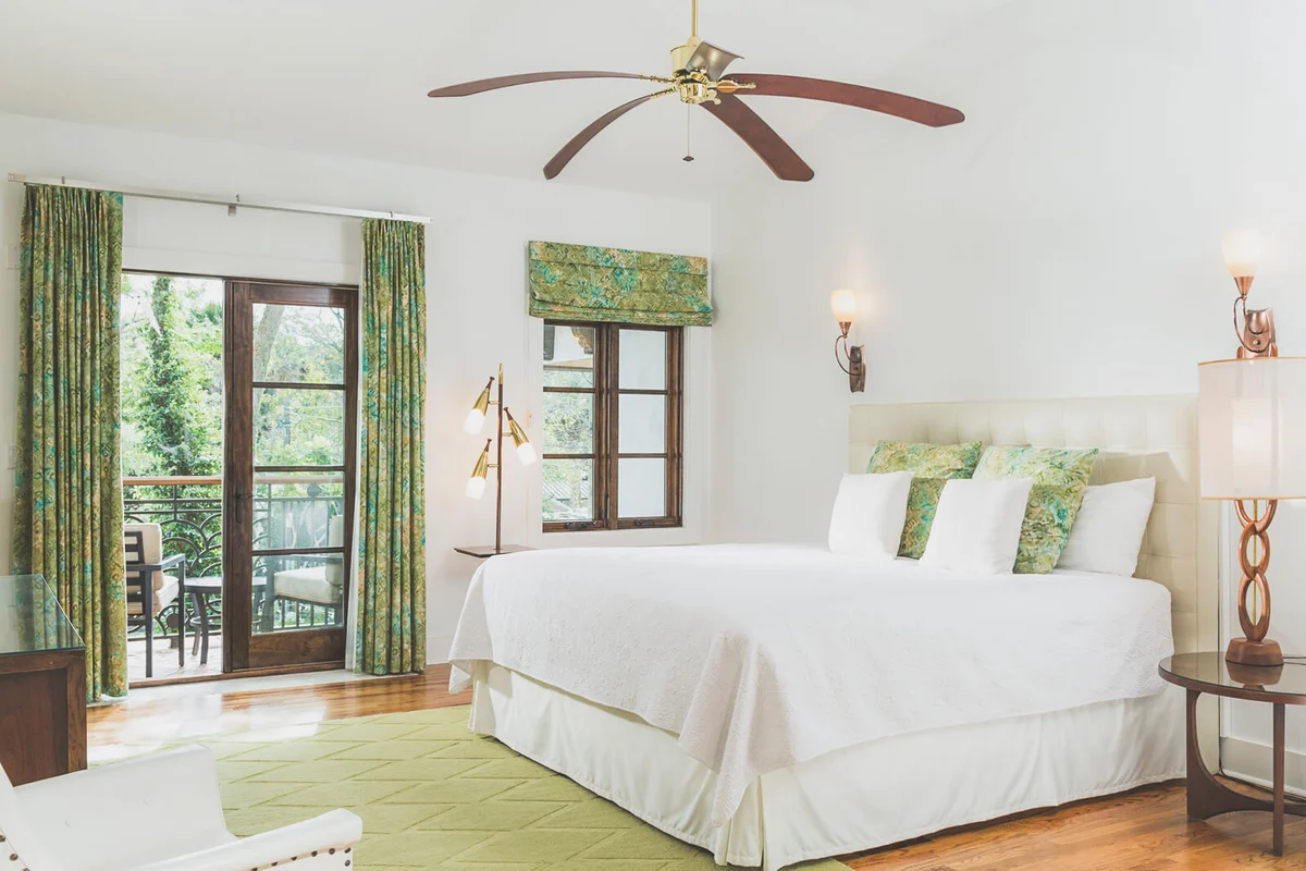 Bedroom with Mid-Century Modern Style