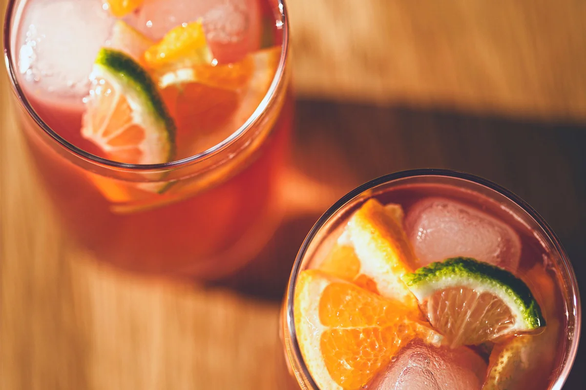 Borrowed Bourbon for Luck cocktail