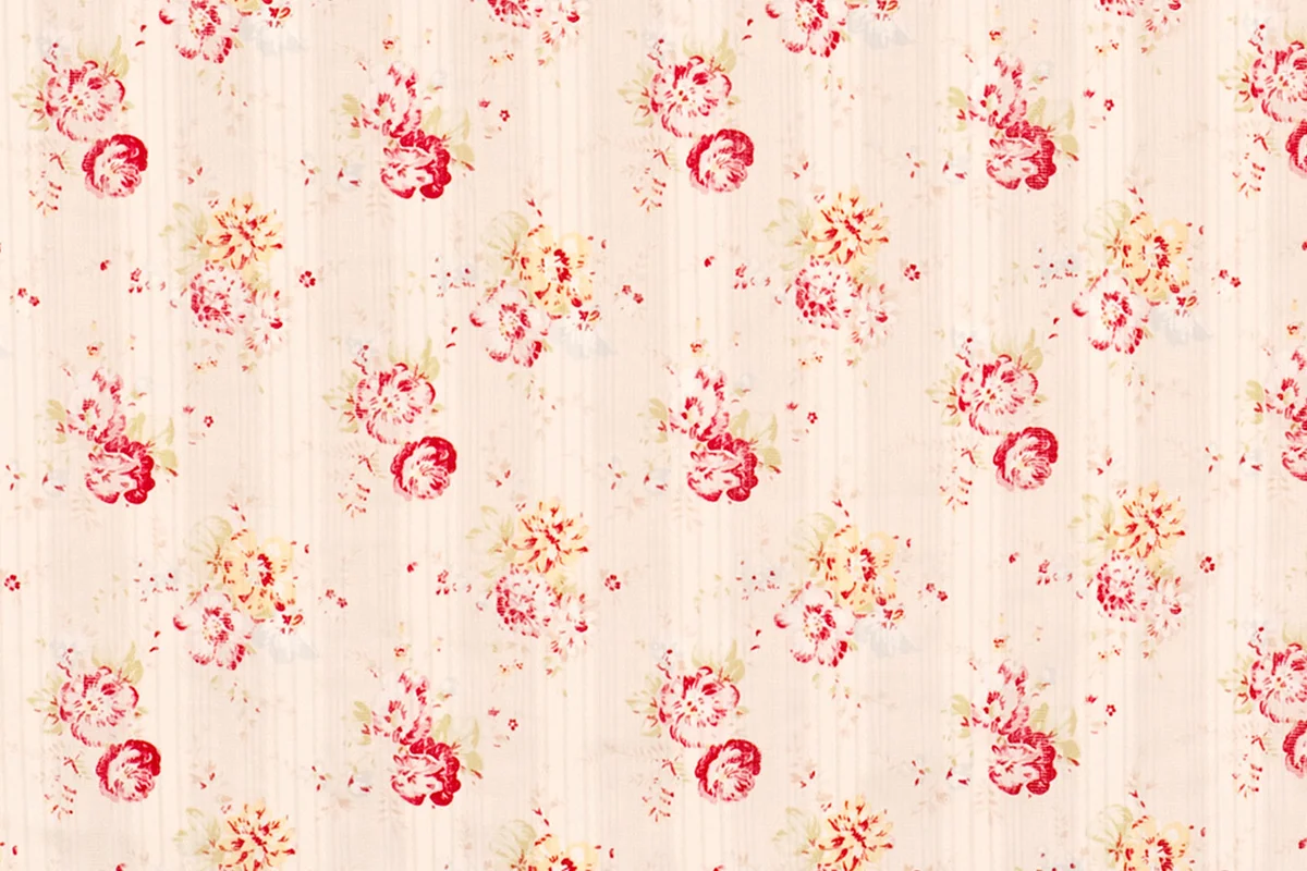 19th century vintage pattern fabric