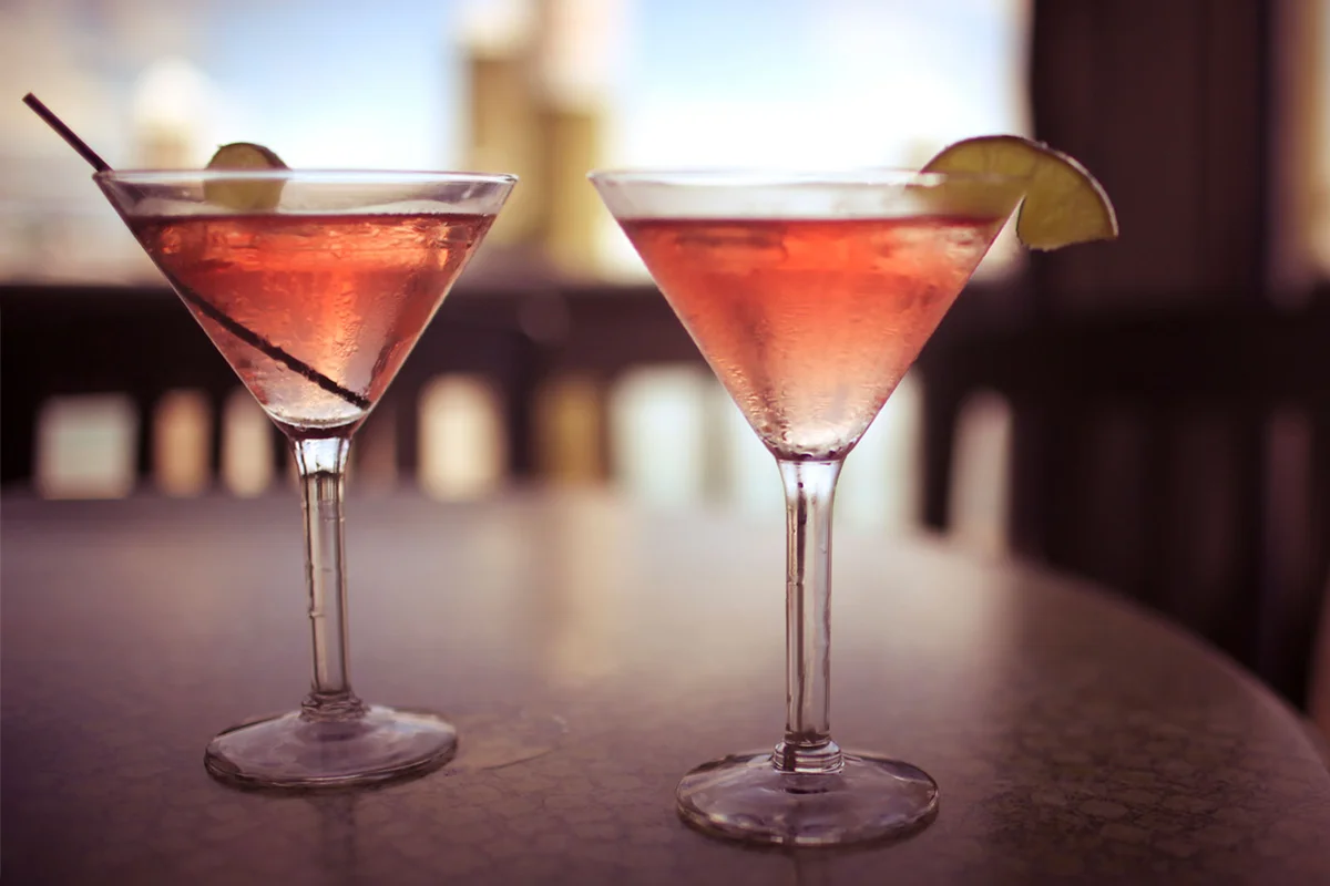Cosmopolitan cocktail