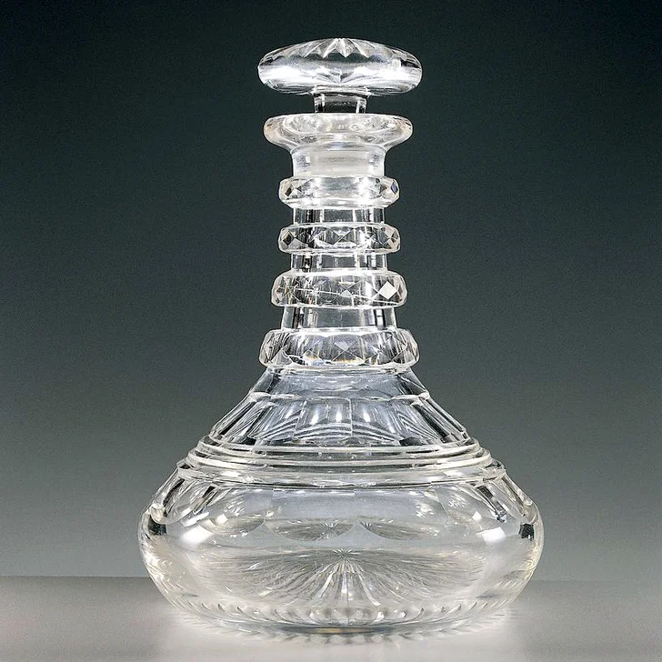 19th century Glass decanter