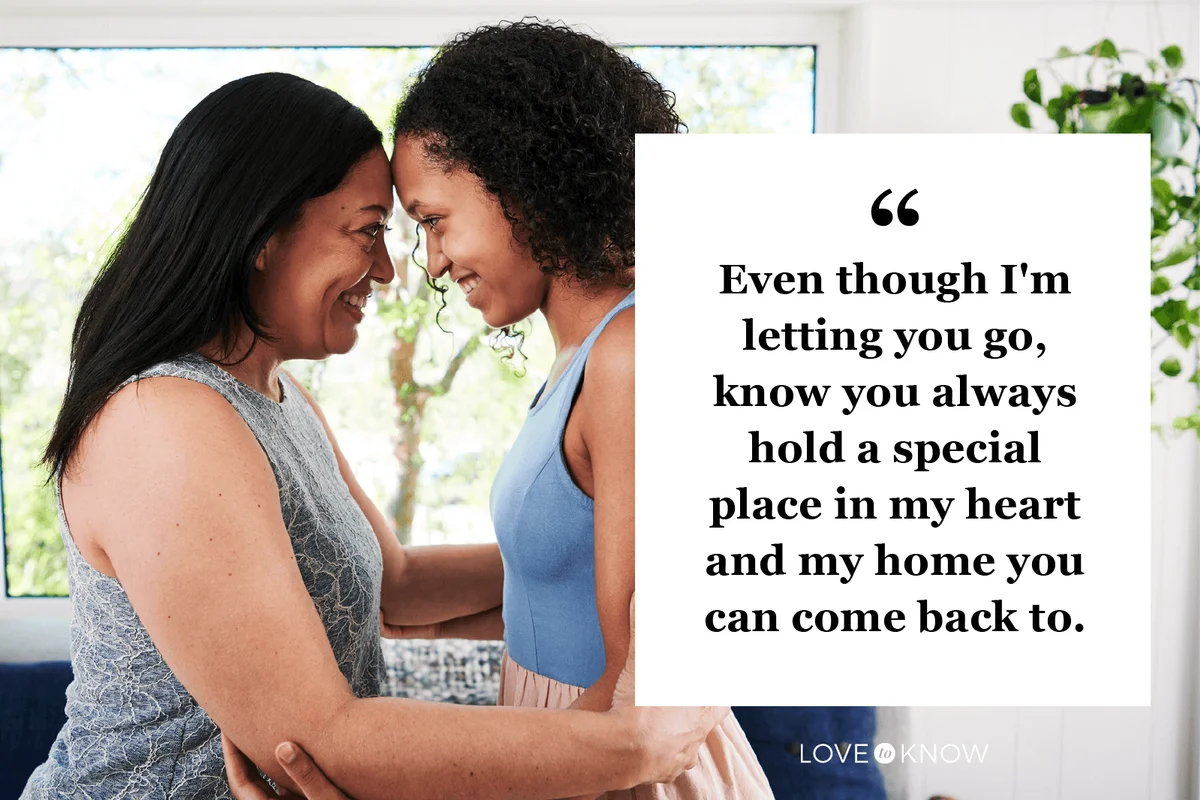 Mother embracing teenage daughter