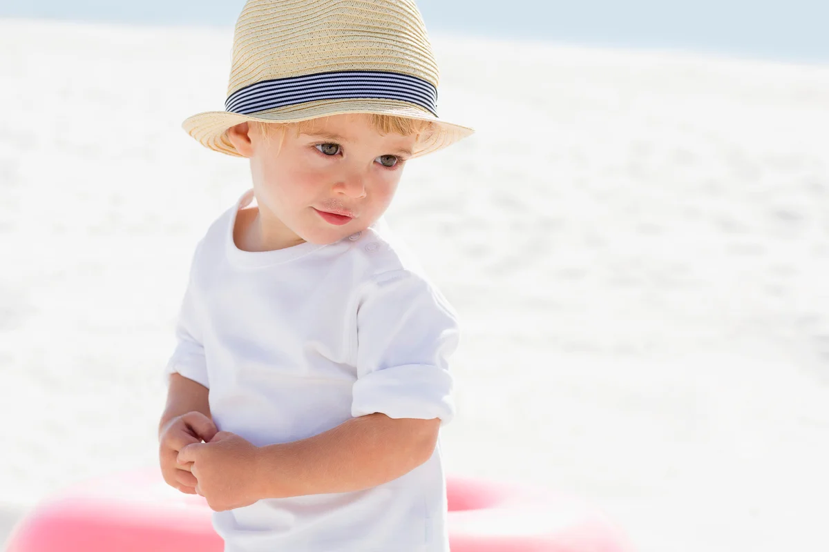 boy at beach