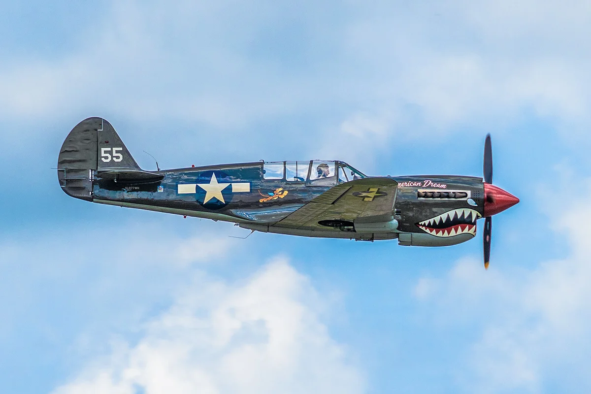 P40 Warhawk -Sun n' Fun airshow, Lakeland Florida