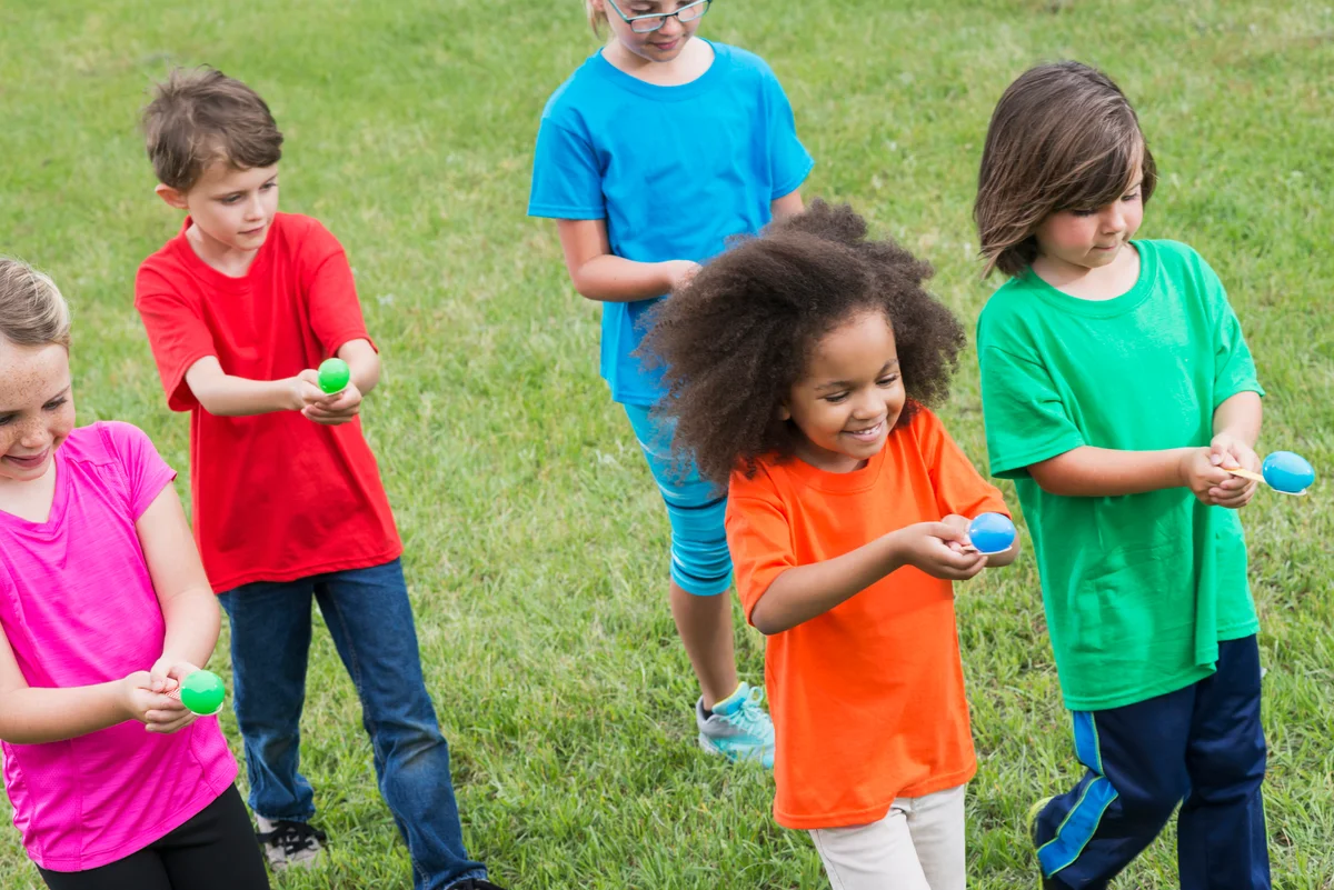 egg and spoon race