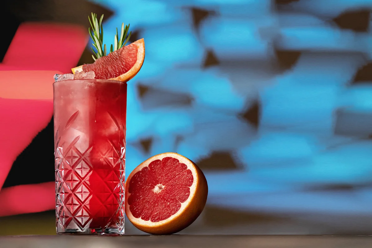 Blood Orange Gin and Tonic