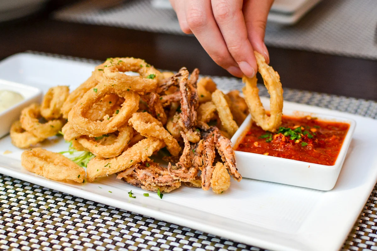 Seafood appetizers