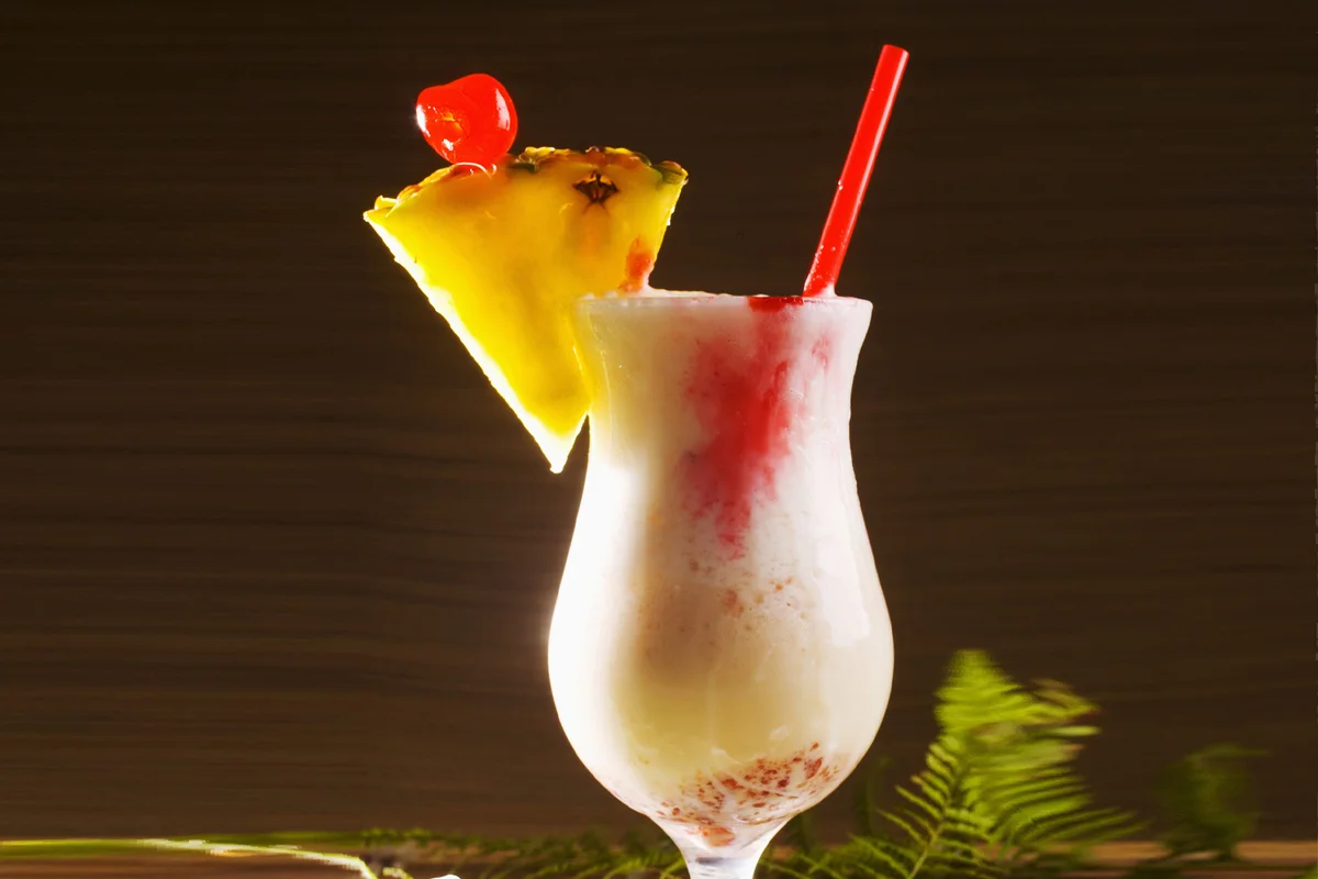 Lava Flow Cocktail