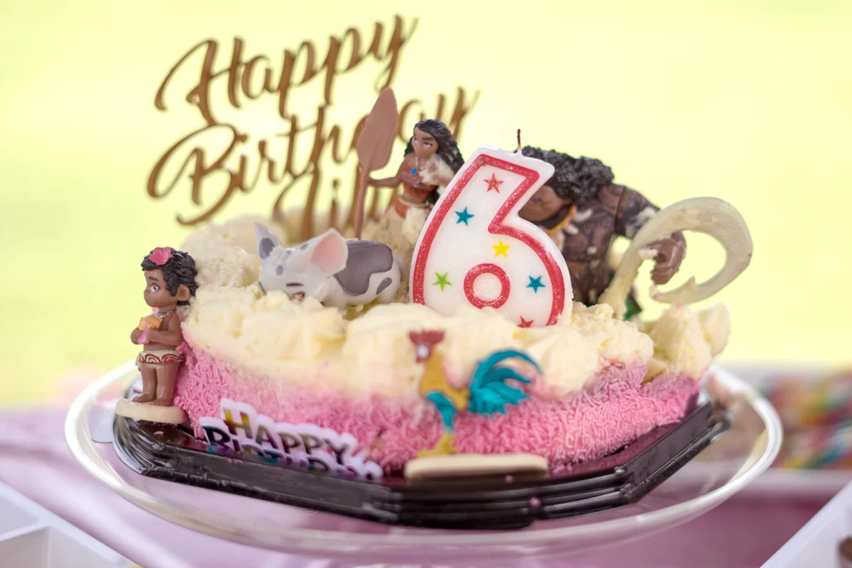 Moana Birthday Cake