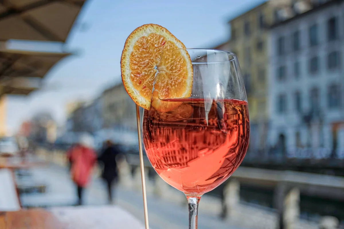 Alcoholic Drink In City