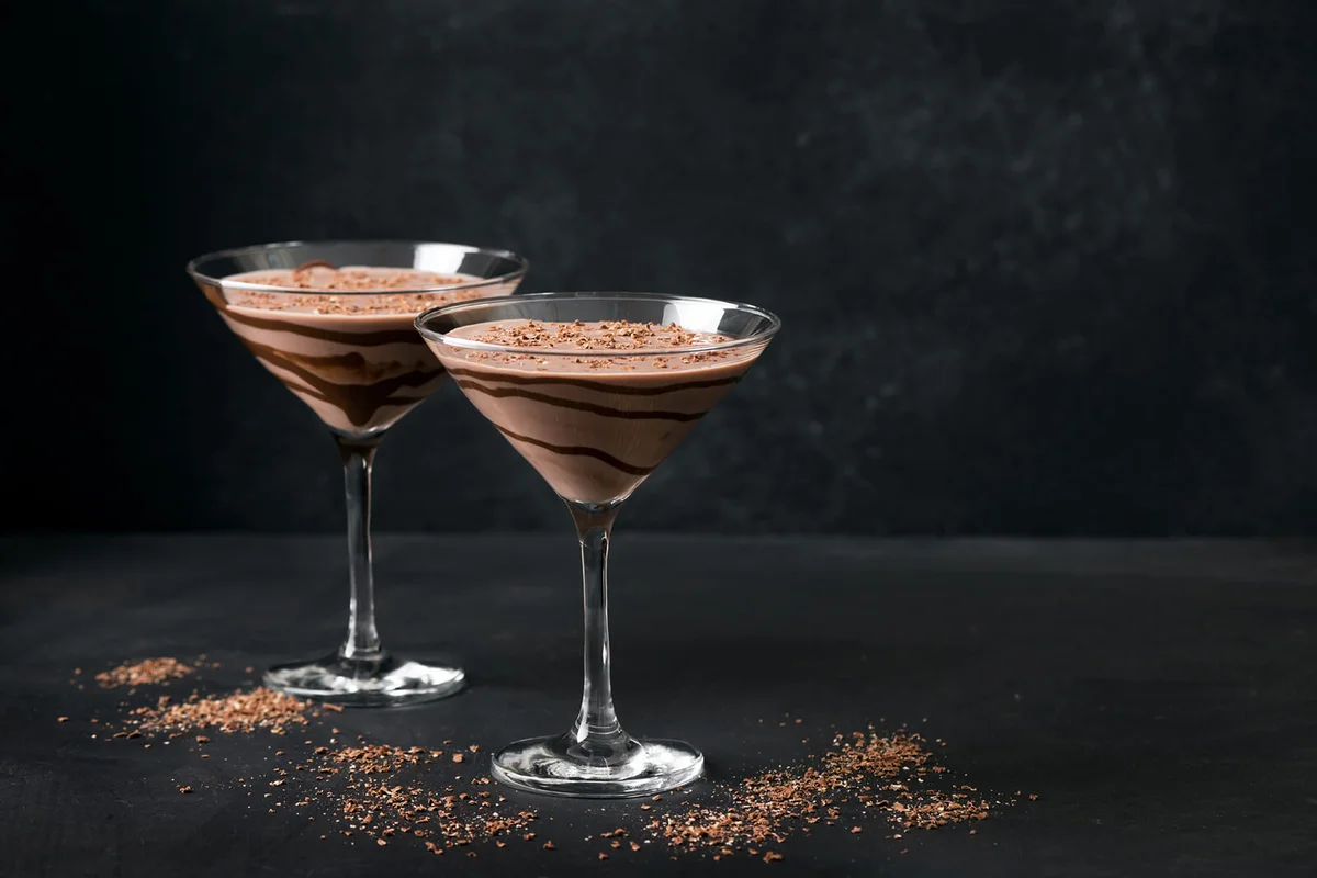 Chocolate Truffle Martini Cocktail