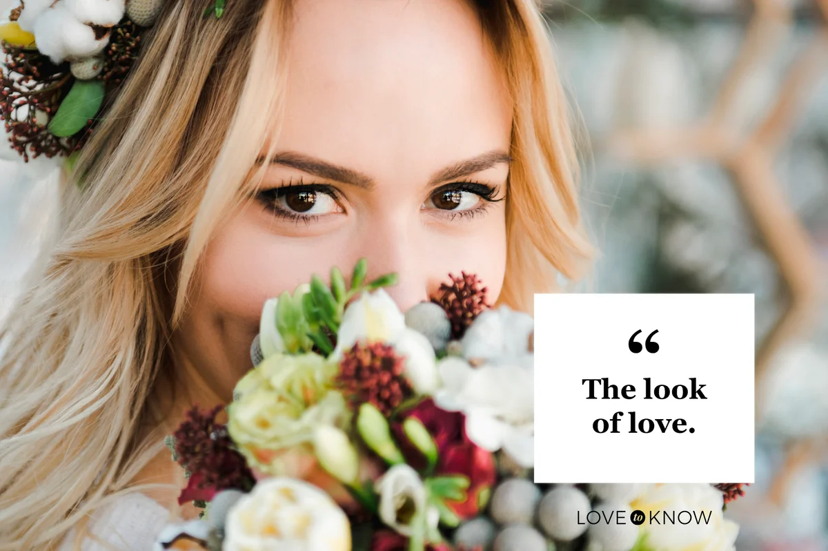 bride with bouquet