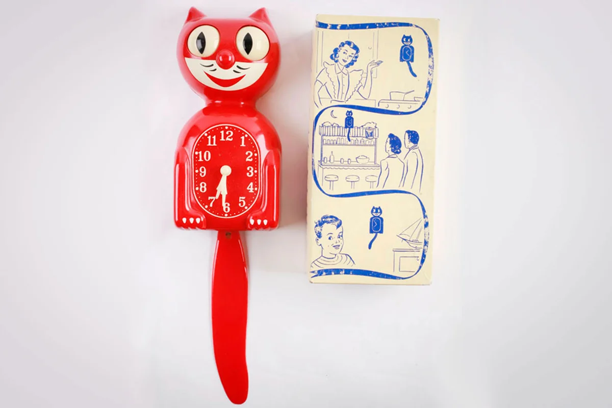 Felix the Cat Blinker Clock circa 1940s