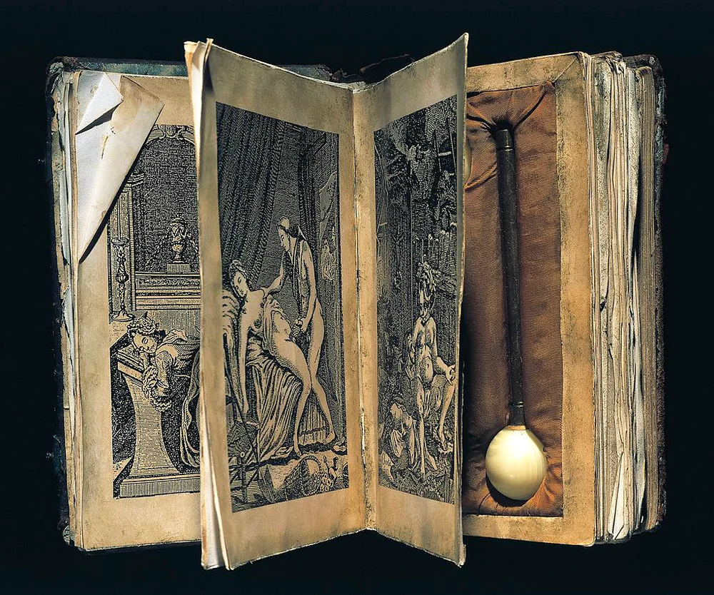 Book for celebrating satanic masses, ca 1850