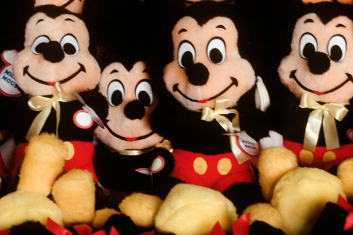 Mickey Mouse stuffed animal | Getty Editorial Use