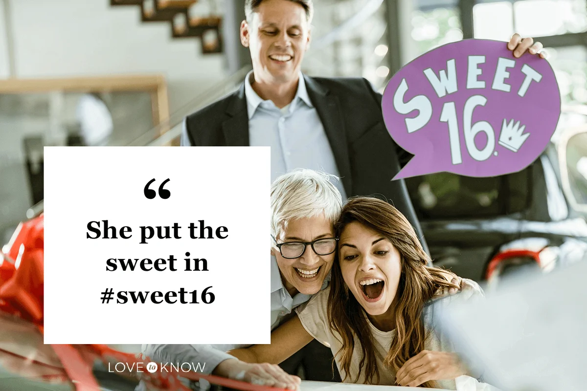 Sweet 16th Birthday Caption for Girls